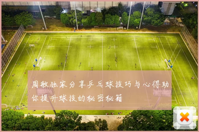 周敏独家分享乒乓球技巧与心得助你提升球技的秘密秘籍