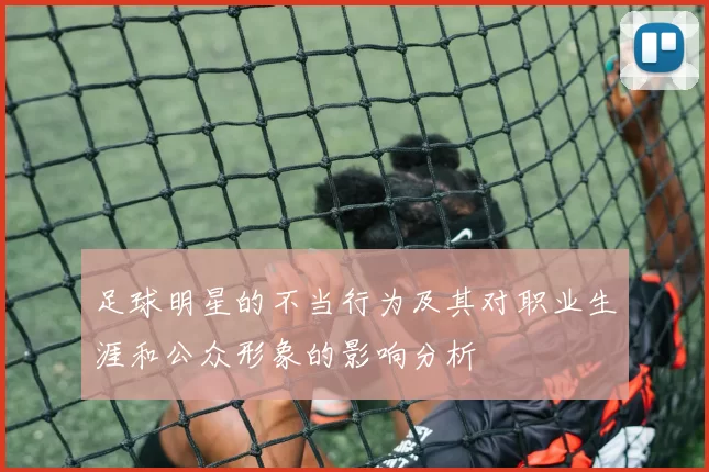 足球明星的不当行为及其对职业生涯和公众形象的影响分析
